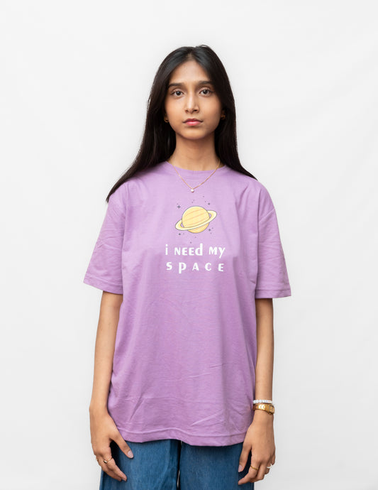 LAVENDER SATURN T-SHIRT